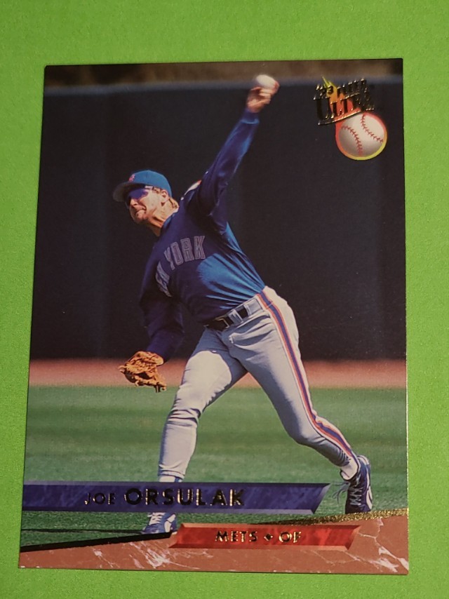 1993 Ultra Joe Orsulak New York Mets #432