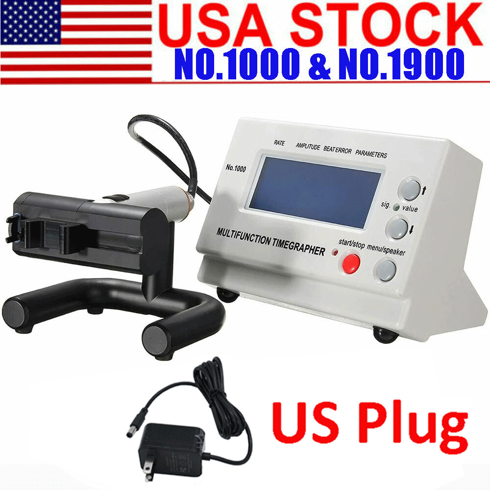 NO&period;1000  NO&period;1900 Watch Timing Machine Tester Tools Multi-function Timegrapher