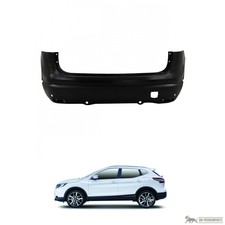 Stoßfänger hinten für Nissan Qashqai II J11 ab 2014-2017 mit PDC schwarz passend