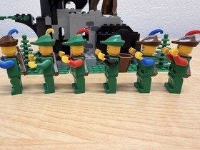 LEGO Castle Set Camouflaged Outpost 6066 - 100% Complete Vintage 1987 Forestmen
