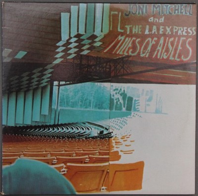 Joni Mitchell And The L.A. Express - Miles Of Aisles Asylum Records AB 202 2xLP,
