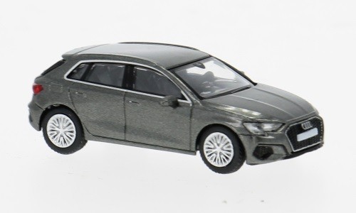 Brekina PCX870557 - 1/87 Audi A3 (8Y) Dark Gray - New