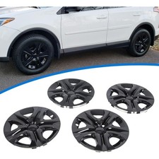 17 Inch Black Wheel Covers Rim Skins Set Of 4 For Toyota Le R17 2013-2018
