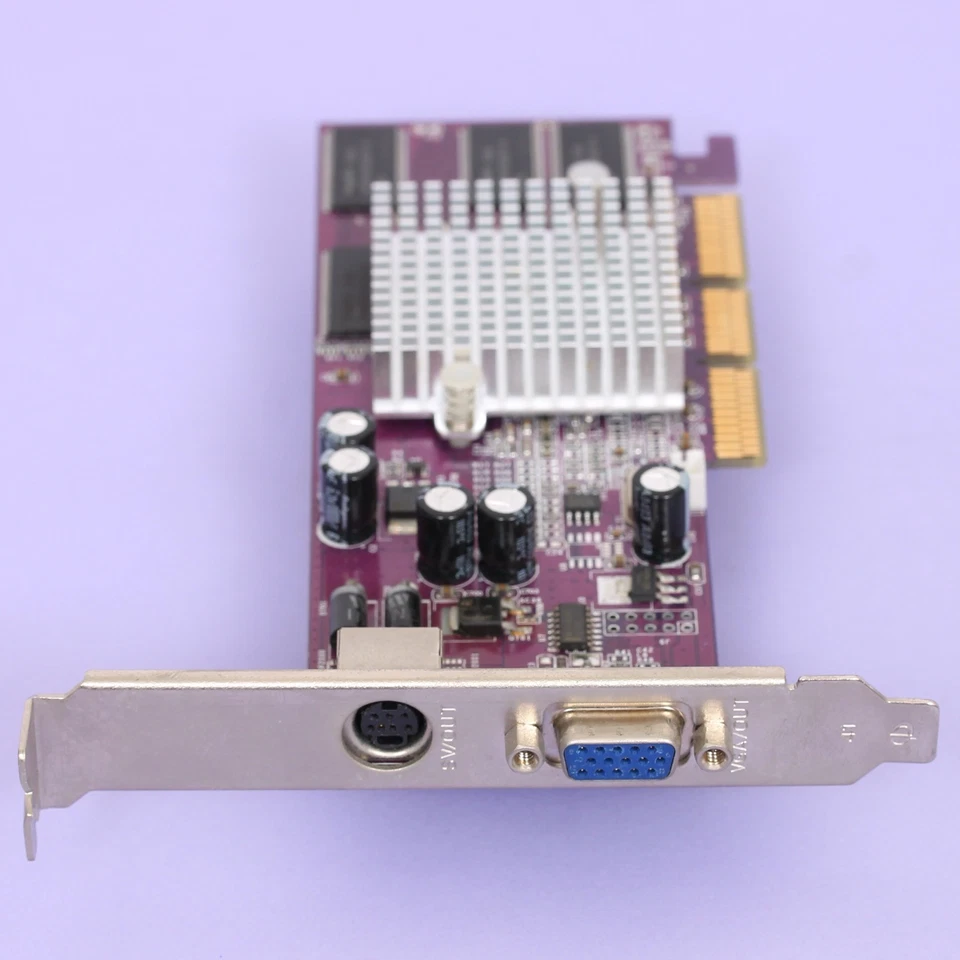 NVIDIA GeForce 4 MX440 64MB DDR 8X AGP Video Graphics Card w/ VGA S-Video - Image 4 of 4