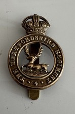 Hertfordshire Regiment Brass Cap Badge