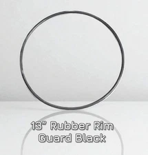 13” Rubber Rim Hoop Guard Protector for Roland Alesis or Acoustic Drum