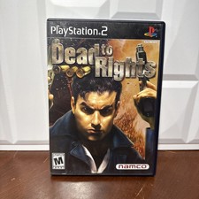 Dead to Rights (Sony PlayStation 2 PS2 Complete CIB W/ Registration Card