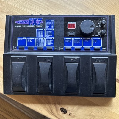 DOD FX-7  FX7 Guitar Fx Processor/Preamp