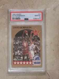 1990-91 NBA Hoops - All-Star Game David Robinson #24 PSA 10 GEM MT