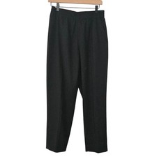 Everlane Women’s 29 Black 100% Wool Pull On Pants Pockets