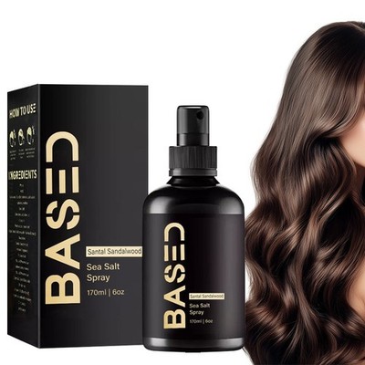 170 ml Sea Salt Spray Basedon, Natürliche Wellen Langlebig Für alle Haartypen