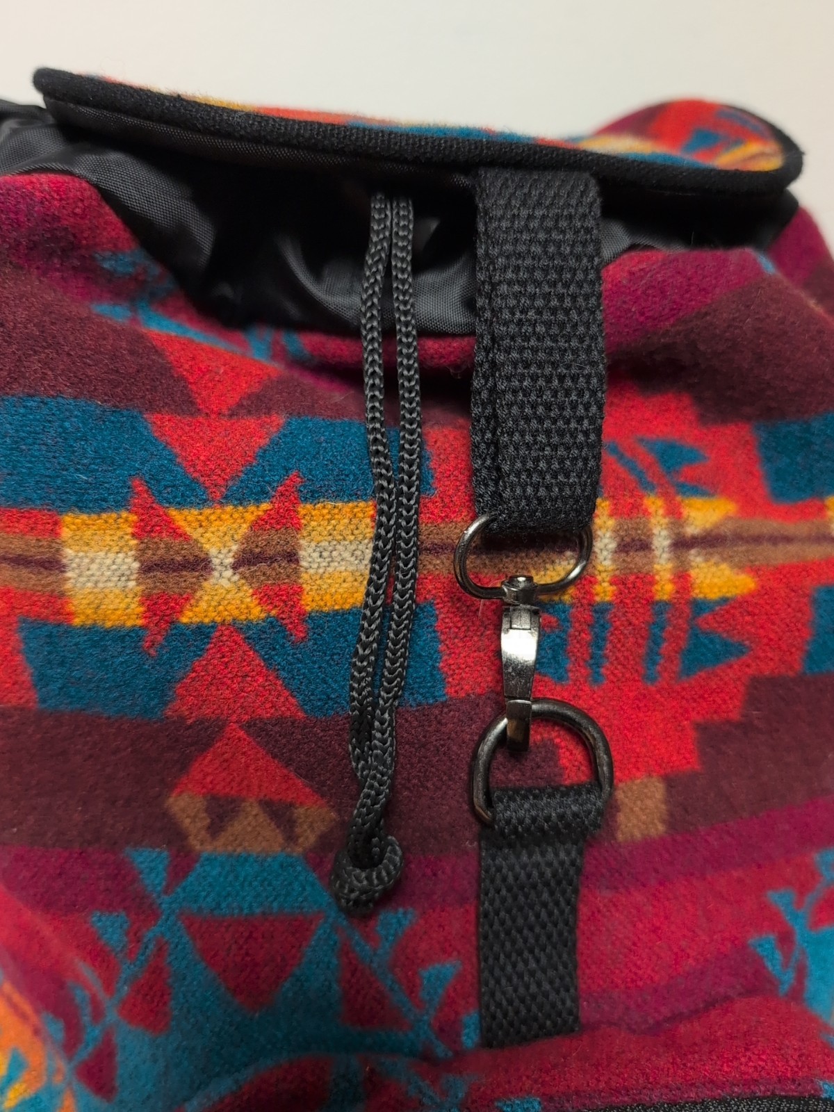 Vintage Pendleton Wool Mini Backpack Southwest Az… - image 4