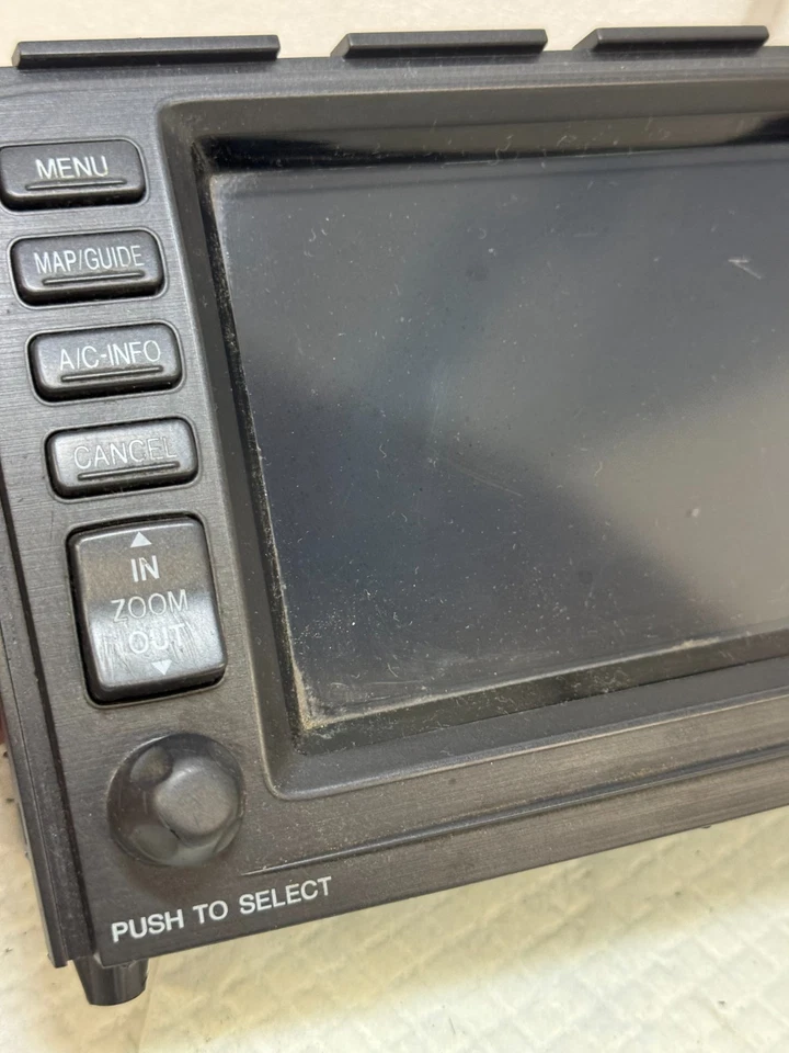 Pantalla de visualización de información de navegación Acura MDX 2005 39810-S3V-A220-M1 OEM (11/2) Foto 4 de 4
