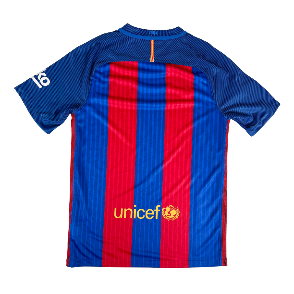 Barcelona FC 2016/17 Nike Home Football Shirt S Spain vintage