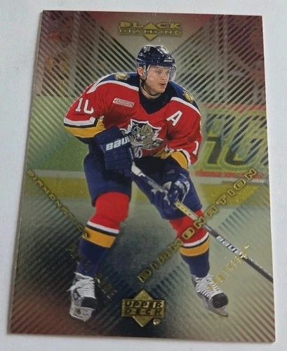 2000-01 Upper Deck Black Diamond Pavel Bure Diamonation Insert Card #IG4 HOF