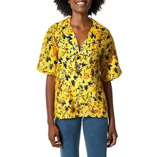 A.L.C. Womens Sullivan Collar Linen Button-Down Top BHFO 5056