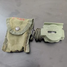 Used USGI Cammenga Magnetic Compass - Model 3H with Original Field Case