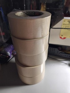 3M SCOTCH 201E PREMIUM MASKING TAPE 48 MM X 50 M - NEW  5 ROLLS