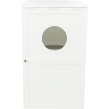 2-Story Cat Litter Box Enclosure Hidden Litter Indoor Cat Furniture Accent...