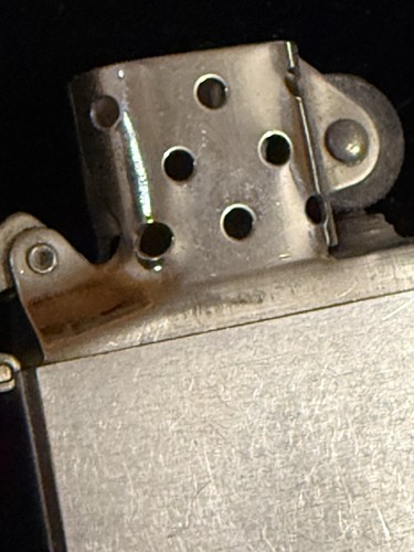 Vintage 1961 Chromed Un Fired 2517191 Zippo Cigarette Lighter - Picture 9 of 17