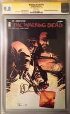 Walking Dead #131 SS CGC 9.8 Signed Charlie Adlard 1st Dante Louie Larry LOW POP