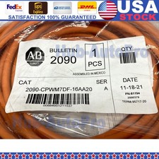 Allen Bradley 2090-CPWM7DF-16AA20 Motor Power Cable  US Free Tax
