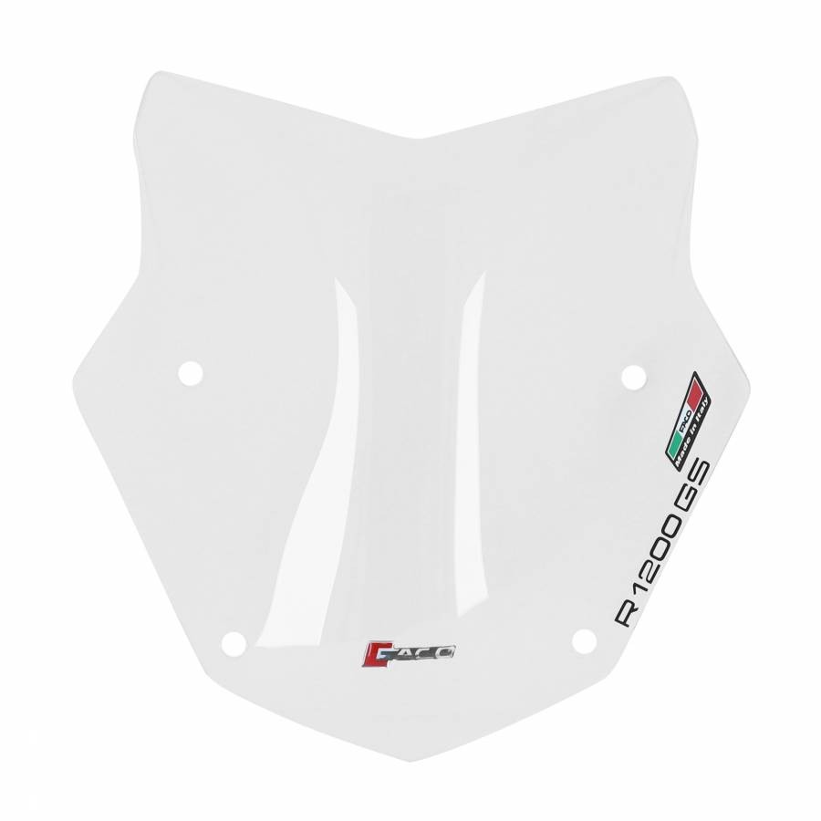 Pare-brise transparent BMW R 1200 GS pour longs voyages et road-trips