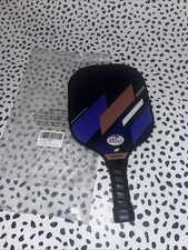 NEW Pickle Ball Paddle Racket, Black w/ Design, USA PICKLEBALL APPROVED