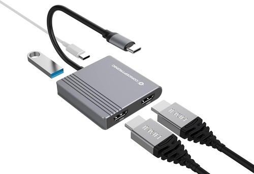 Conceptronic DONN13G 4-in-1 USB 3.2 Gen 1 Dockingstation - Photo 4/6