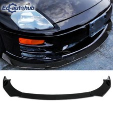 Front Bumper Lip Splitter Body Kit Gloss Black For 2000-2005 Mitsubishi Eclipse Front Bumper Lip Splitter Body Kit Gloss Black For 2000-2005 Mitsubishi Eclipse