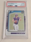 2024 Donruss Optic #235 JJ McCarthy Vikings RC Rookie PSA 10 GEM MINT