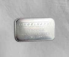 Engelhard Industries Commercial Bar 1 Troy oz. .999 Fine Silver S/N-PI 63887 90.00 per troy oz