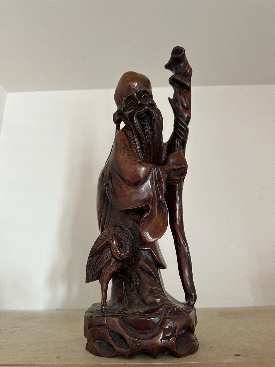 木制古董原始1900-1940 年中国雕塑、雕像| eBay