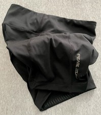 Pearl Izumi Women  s Sz Medium Black Padded Elastic Waist Cycling Shorts