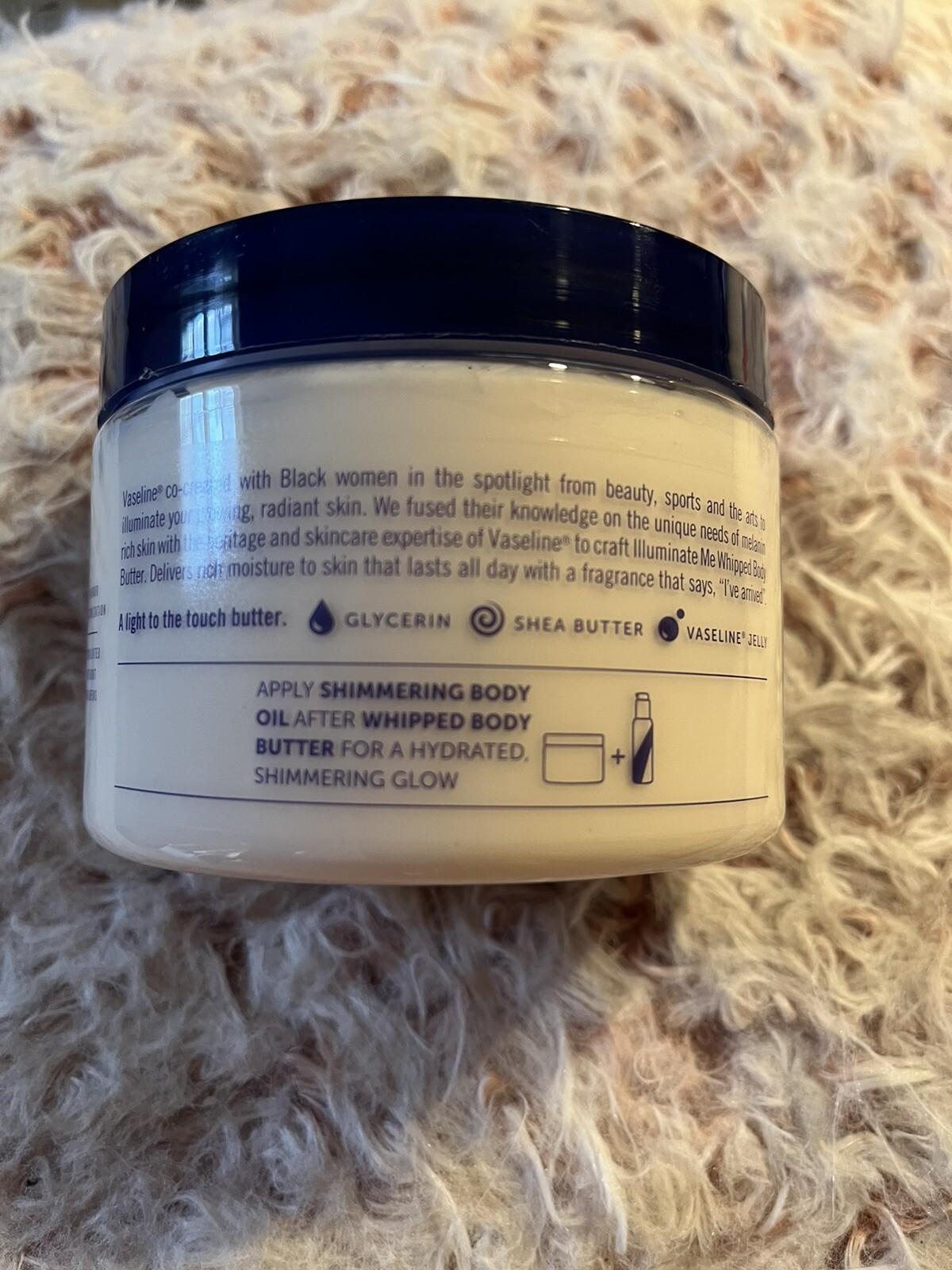 NEW Vaseline Illuminate Me Whipped Body Butter Illuminating 