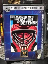 NHL Vintage Collection: Masked Men: The Last Line Of Defense (DVD) BRAND NEW!