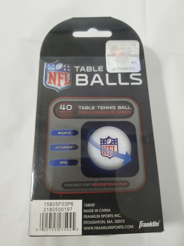 NFL Dallas CowboysTable Tennis Ping Pong Balls 6 Ball Beer Pong - Picture 8 of 9