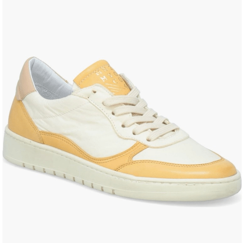 Sneaker Miz Mooz Veronica in pelle leggera giallo/bianco taglia 7,5 euro 38, nuova con etichetta - Foto 14 di 16