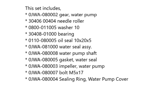 ATV Water Pump Assy 0JWA-08000A for CFMoto CForce 800XC 850xc 1000 - Picture 3 of 3