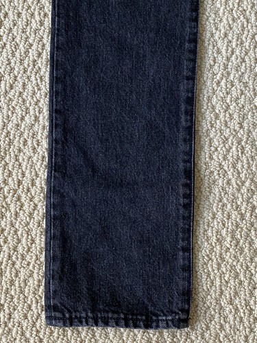 NWT Saint Laurent YSL Black Logo Rip Distressed Crash Denim Slim Jeans 29 $750 - Picture 6 of 12