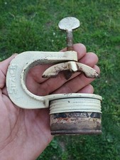 1950s Shaler Bike Automotive Motorist Tire Patch Vulcanizing Clamp Vtg Old Tool