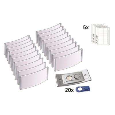 badgepoint Namensschild polar POL35MA66-20DR 80x34mm e.st 20St.