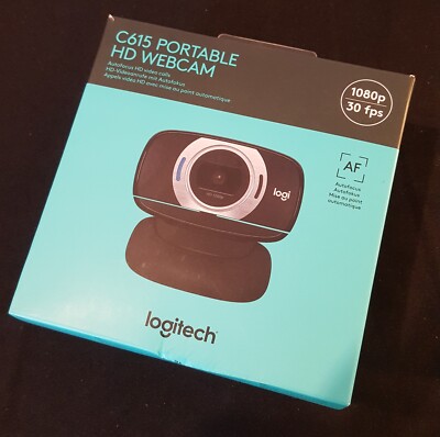(NEU) Logitech C615 Portable HD Webcam 1920 x 1080 Pixel Full HD