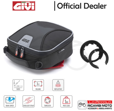 BF34+XS319 Tankrucksack Tanklock GIVI Benelli Leoncino 500/ Trail 2017/2022