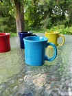 "SQUARE" MUG peacock blue FIESTAWARE FIESTA WARE 13 OZ new
