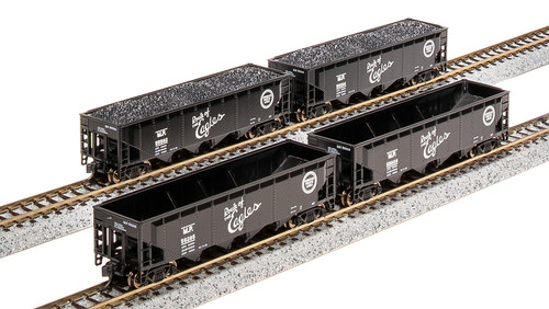 Tolva cuádruple Broadway Limited Ara 70T Missouri Pacific, paquete de 4 7430 | Zustand: New
