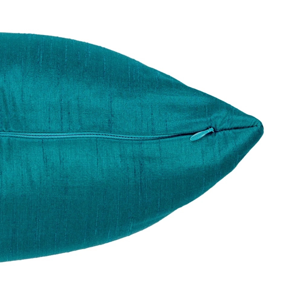 sofa pillow cover 18x18 throw pillow for couch living room teal cushion cover 2p - Image 3 of 4