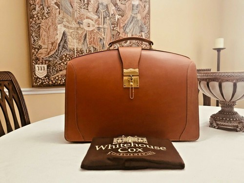 WHITEHOUSE COX Tan Bridle Leather 