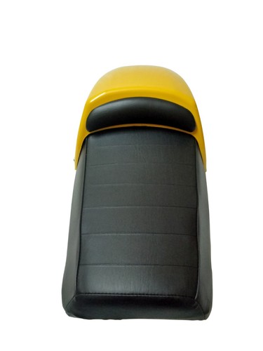 Original Royal Enfield Gt Continental 535 Amarillo Dual Asiento Montaje - Imagen 6 de 7