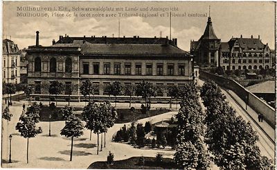 AK AK MÜLHAUSEN - MULHOUSE - Schwarzwaldplatz (389573)